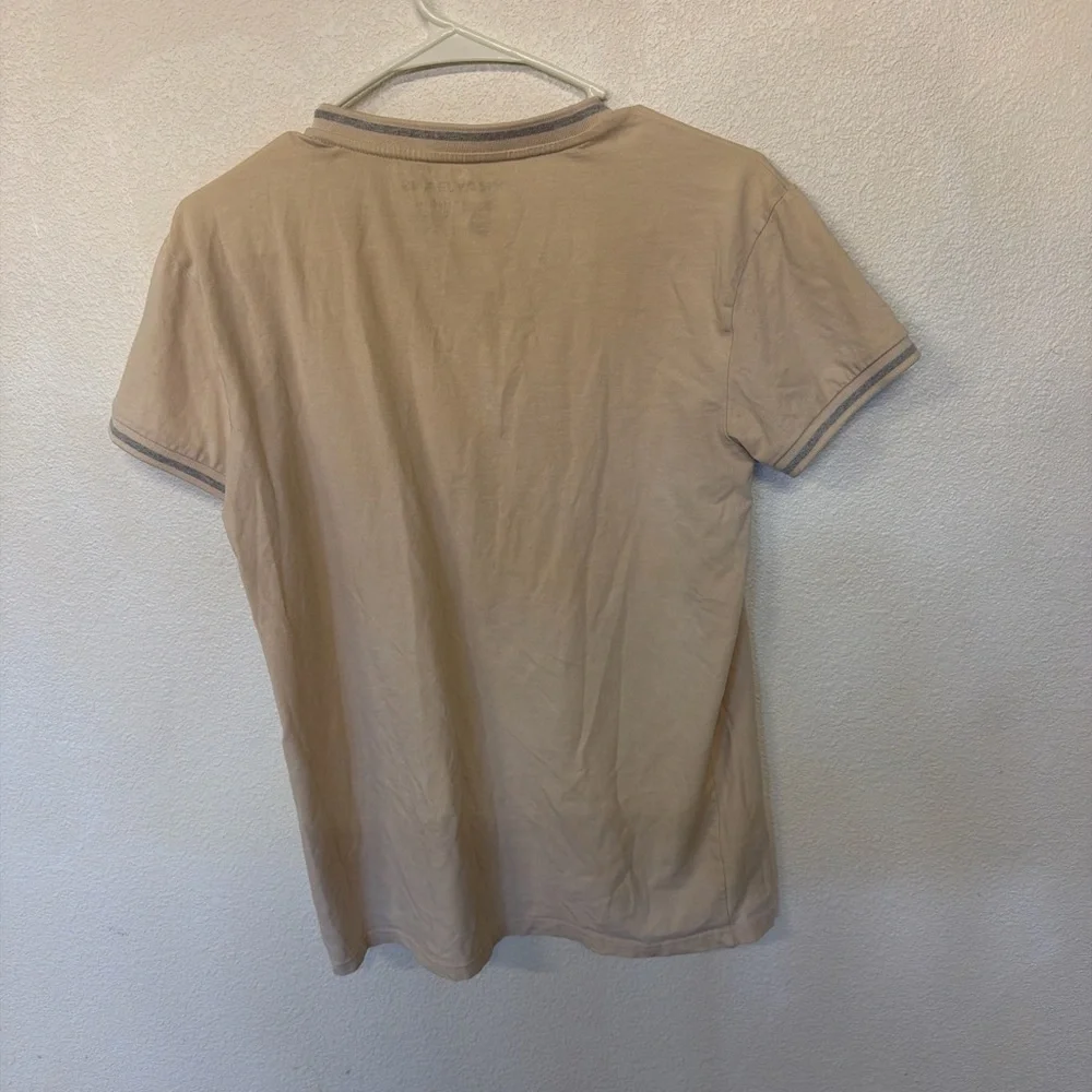 Xray jeans Tan V-Neck Shirt